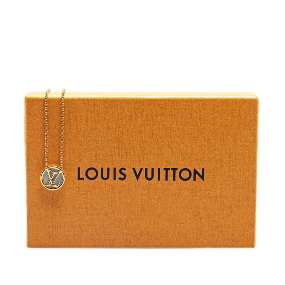 Louis Vuitton Louis Vuitton Monogram Necklace M80259 Gold Metal Necklace M80259 - Picture 5 of 6